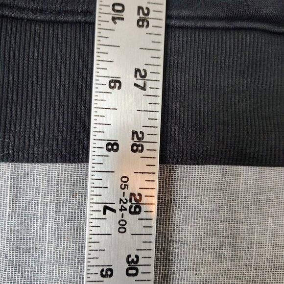 VINTAGE DC Shoes Company Hoodie Jacket Black Red Full Zip Spellout Logo Large - Picture 6 of 9